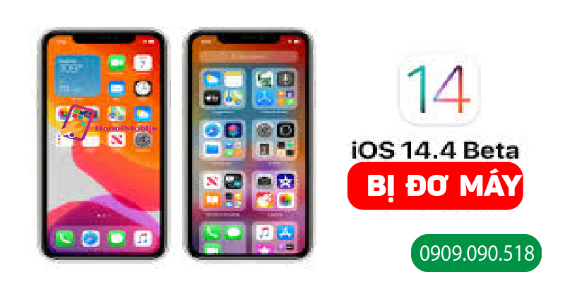 Hình 3: Xử lý ios 14 bị đơ máy tại Hanoimobile nhanh chóng chỉ mất 10 phút